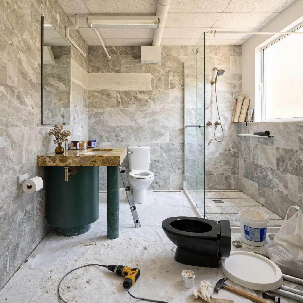 Bathroom remodeling