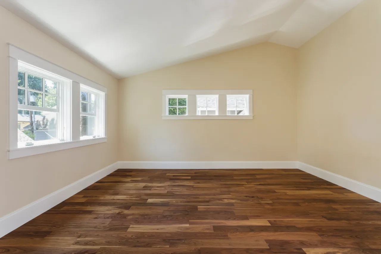 Hardwood flooring installation