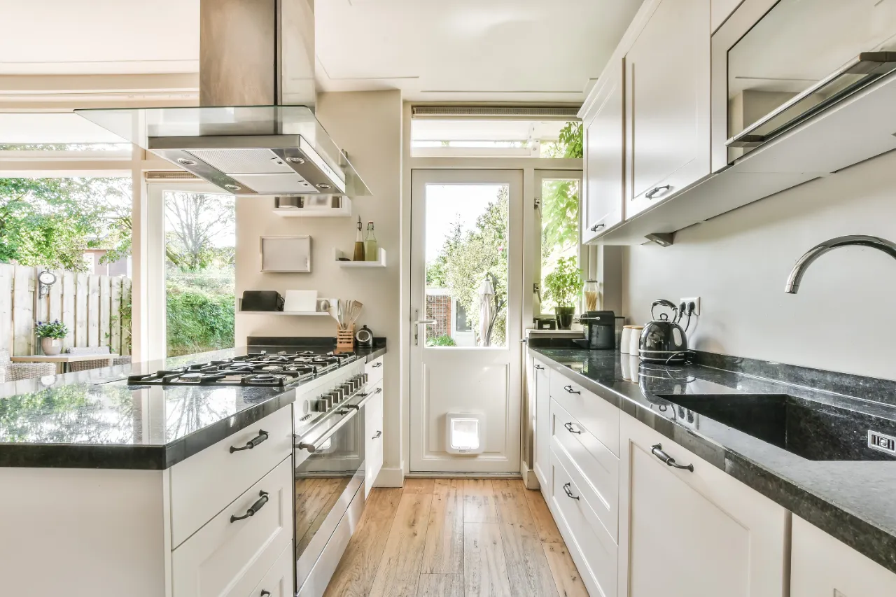 Modern kitchen remodel in New York